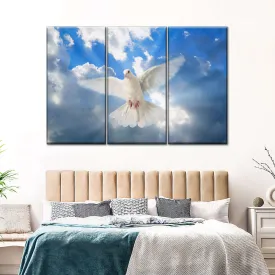 A Dove In The Sky Wall Art