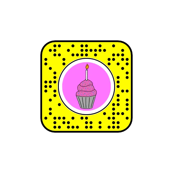 Birthday Cupcake 4" Vinyl Sticker