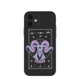 Black Aries iPhone 12/ iPhone 12 Pro Case