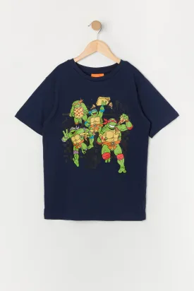 Boys Ninja Turtles Graphic T-Shirt