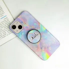 Cotton Candy Marble Phone Case Cover For Samsung