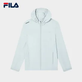 FILA CORE LIFESTYLE BLUE Men Woven Top (Ash)