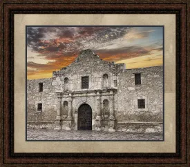 The Alamo | Canvas or Framed Print Texas Art | Various Sizes